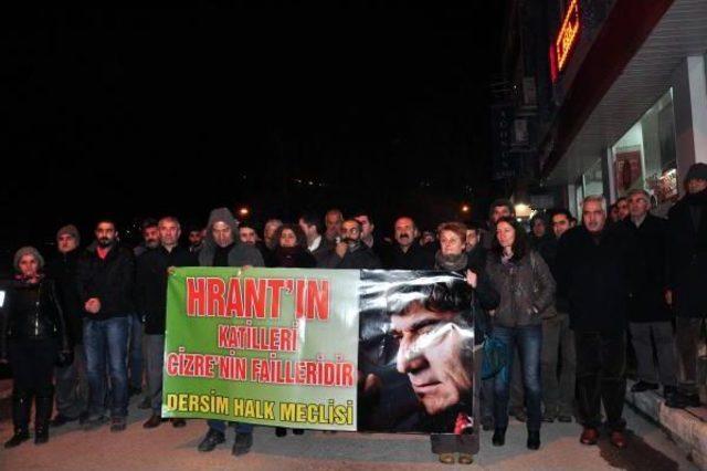 Tunceli'de, Hrant Dink Yürüyüşü