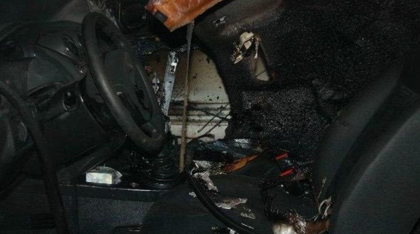 Yanan Ara&ccedil; Terk Edilmiş Halde Bulundu