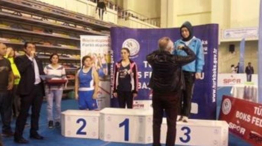 S&uuml;leymanpaşalı Boks&ouml;r T&uuml;rkiye &Uuml;&ccedil;&uuml;nc&uuml;s&uuml; Oldu, Milli Takıma Davet Edildi