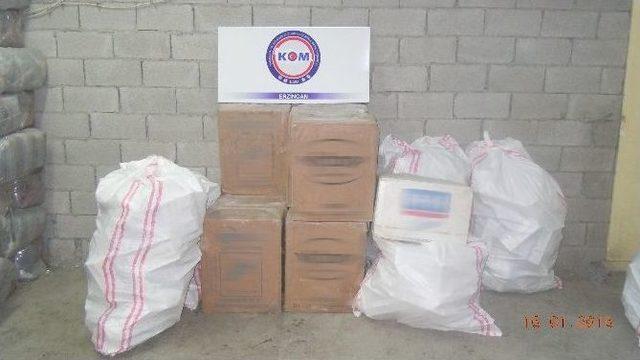 Erzincan&rsquo;da 11 Bin 510 Paket Ka&ccedil;ak Sigara Ele Ge&ccedil;irildi 1