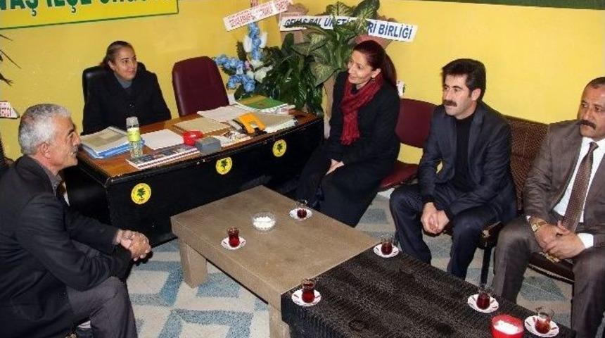 Eş Başkanlar Gevaş&rsquo;ta