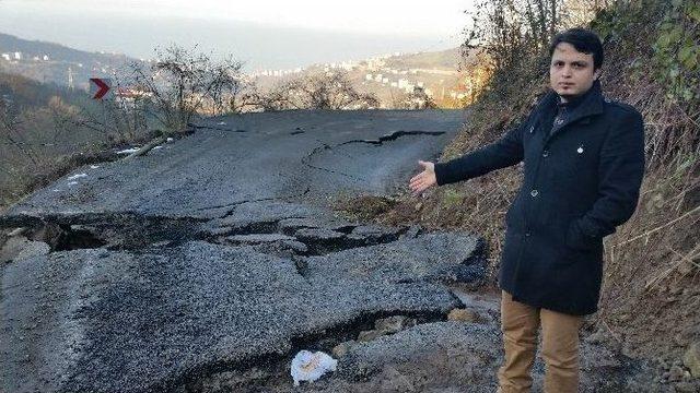 Grup Yolu Heyelan Nedeniyle &Ccedil;&ouml;kt&uuml; 2