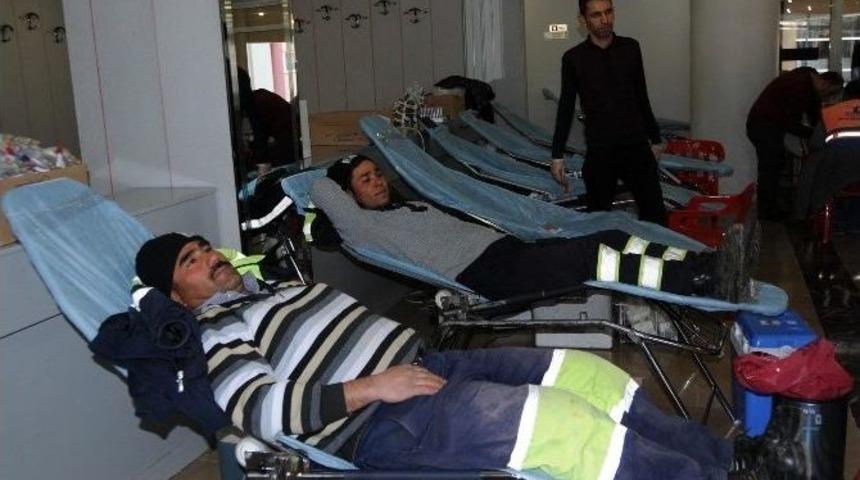 Şehitkamil&rsquo;den Kan Bağışına Destek