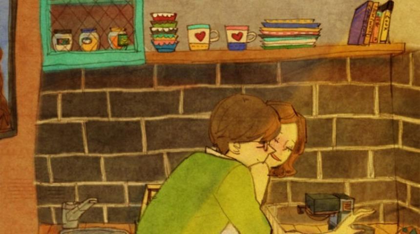 İşte ger&ccedil;ek aşk!