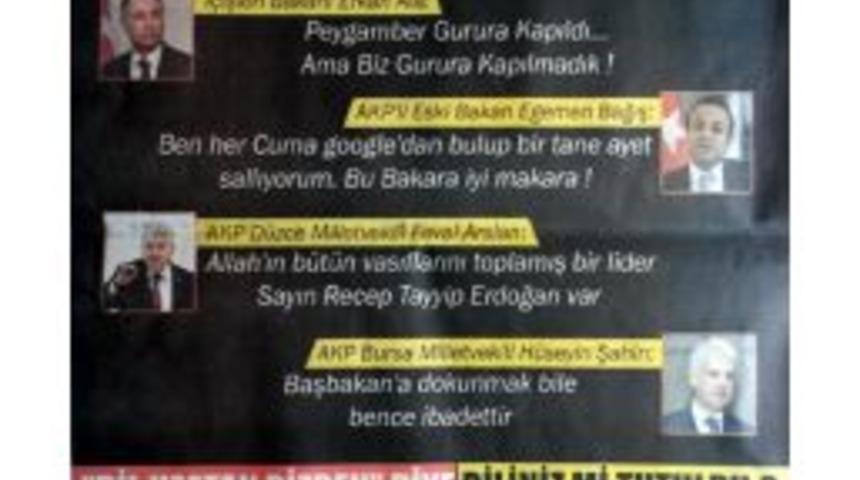 Trabzon'da Mhp&rsquo;Lilerden Ilanlı Tepki