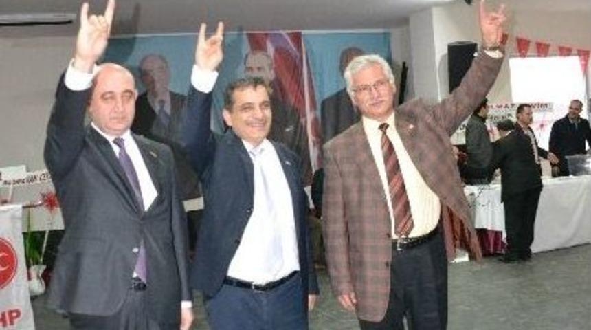 Mhp Denizli&rsquo;de İl Kongresini Kilitlendi