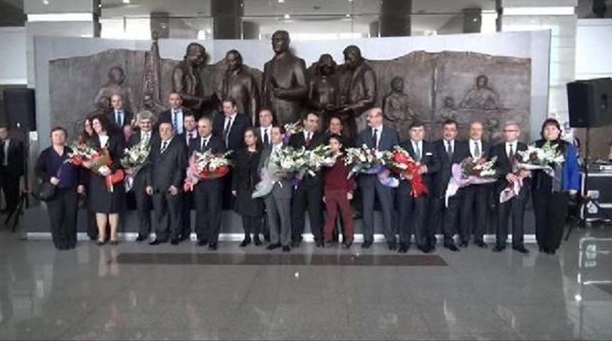 İstanbul Adalet Sarayı'nda Savcılara Uğurlama T&ouml;reni