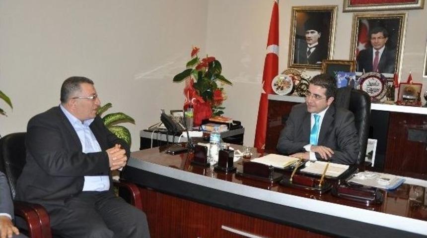 Mgc Başkanı &Uuml;nal&rsquo;dan Ak Parti İl Başkanı Taşpınar&rsquo;a Ziyaret