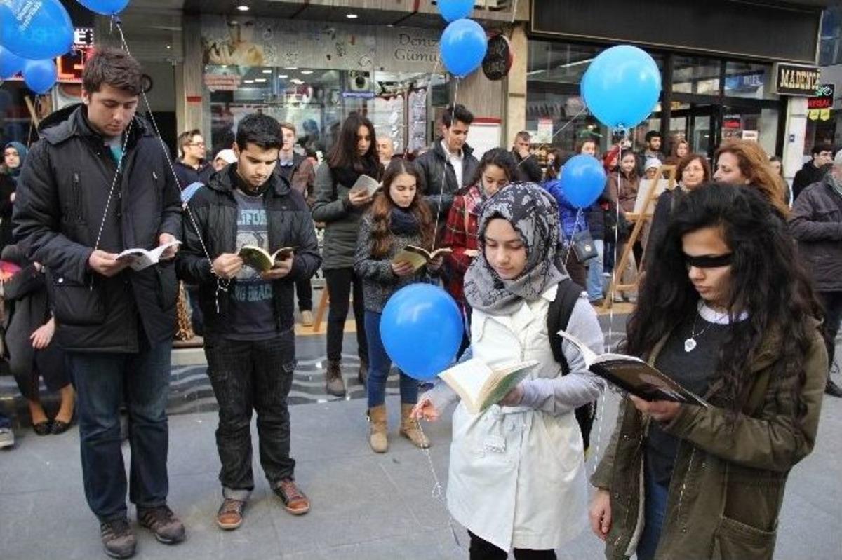 &Ouml;ğrencilerden "mobil Bağımlılığa Hayır, Okumak &Ouml;zg&uuml;rl&uuml;kt&uuml;r" Etkinliği