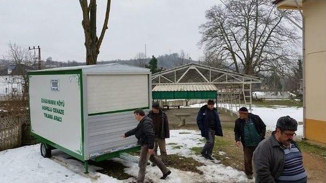 Akçakoca Esmahanım Köyü Halkı Morglu Cenaze Yıkama Aldı