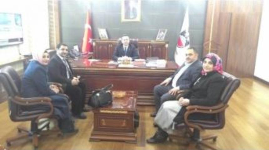 Tsd Diyarbakır Şubesi&rsquo;nden Vali Aksoy&rsquo;a Ziyaret