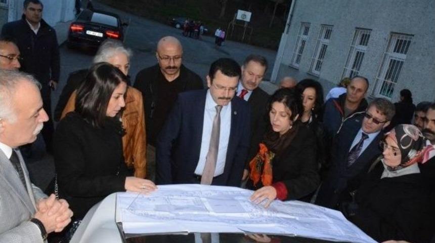 Başkan Gen&ccedil;, Bilim Sanat Merkezi&rsquo;nin Yerini İnceledi