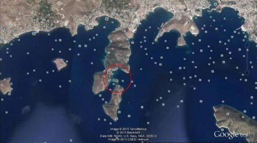 Ka&ccedil;akları Taşıyan Tekne Karaya Oturdu