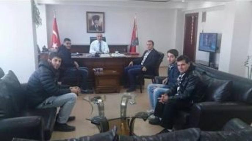 Beşiktaş &Ccedil;arşı Grubundan Emniyet M&uuml;d&uuml;r&uuml; Şahne&rsquo;ye Ziyaret