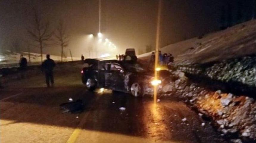 D&uuml;zce&rsquo;de Trafik Kazası: 2 Yaralı