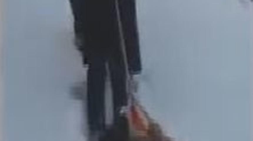 Kızakla Ambulansa Taşındı