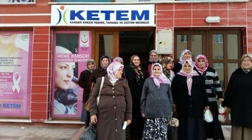 K&uuml;re Devlet Hastanesi Meme Kanserine Dikkat &Ccedil;ekti