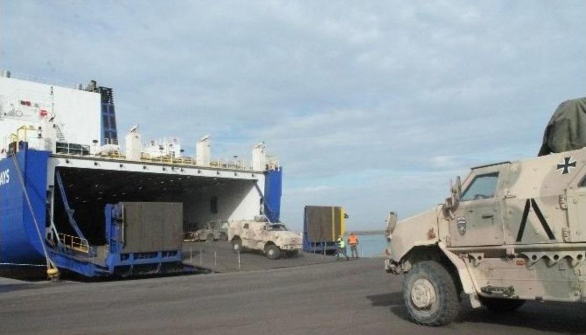 Alman Ordusu Tarihinin En B&uuml;y&uuml;k Lojistik Operasyonu&rsquo;nu Tamamlamak &Uuml;zere