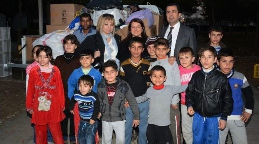 Bpw Adana Kul&uuml;b&uuml;nden M&uuml;ltecilere Yardım