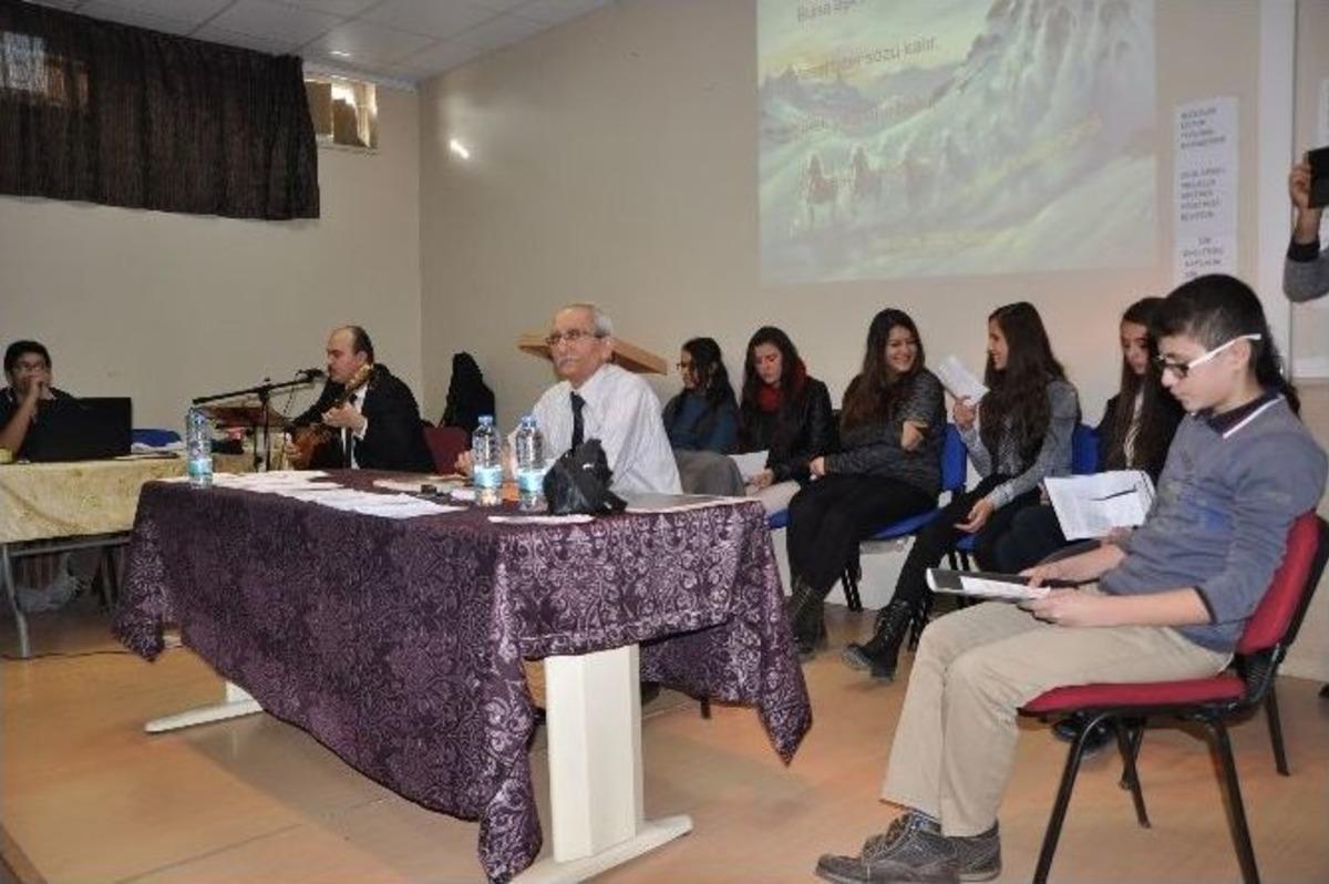 Şair Tanrıverdi&rsquo;den &Ouml;ğrencilere Nasihat: