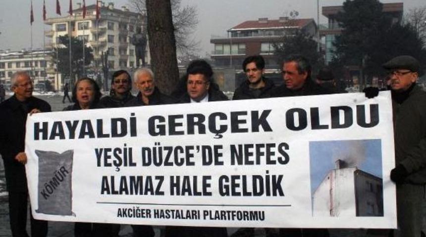 Hava Kirliliği Protestosuna Polis Engeli