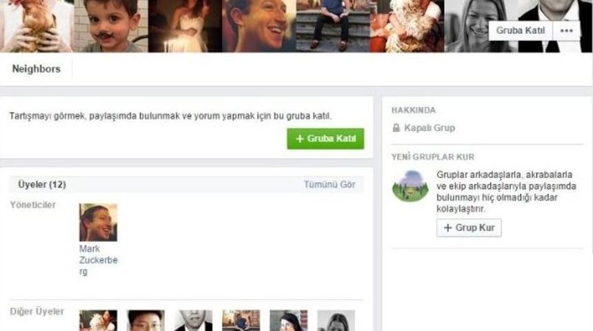 Zuckerberg&rsquo;e Komşu Ol