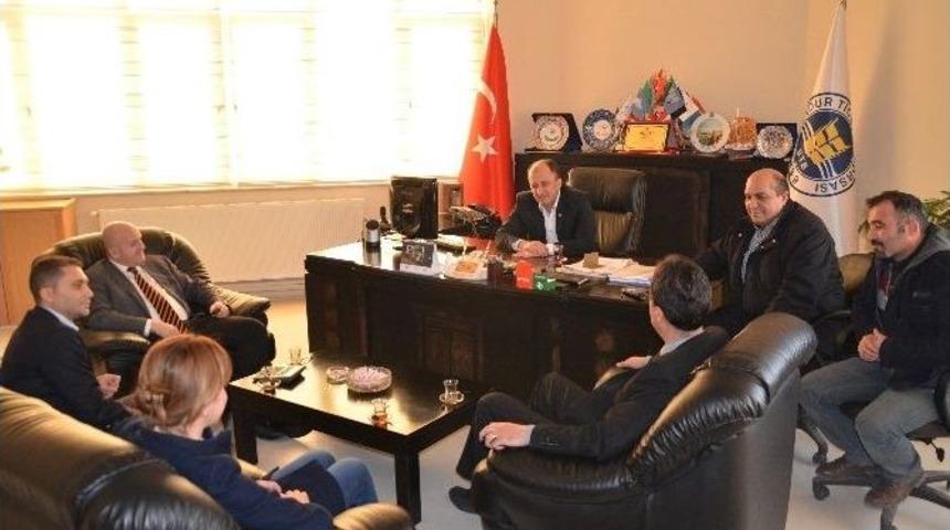 Burdur Barosu&rsquo;ndan Ticaret Borsası&rsquo;na Ziyaret