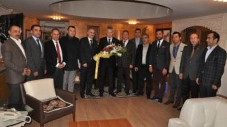 M&uuml;siad Mardin Şubesi&rsquo;nden Vali Taşkesen&rsquo;e Ziyaret