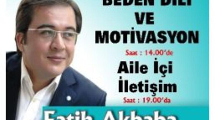 Kişisel Gelişim Uzmanı Akbaba, Adıyamanlılarla Buluşuyor