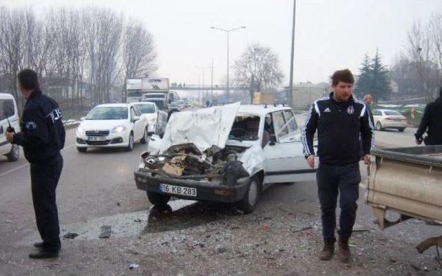 İneg&ouml;l de Zincirleme Kaza: 1 &Ouml;l&uuml;, 7 Yaralı 2