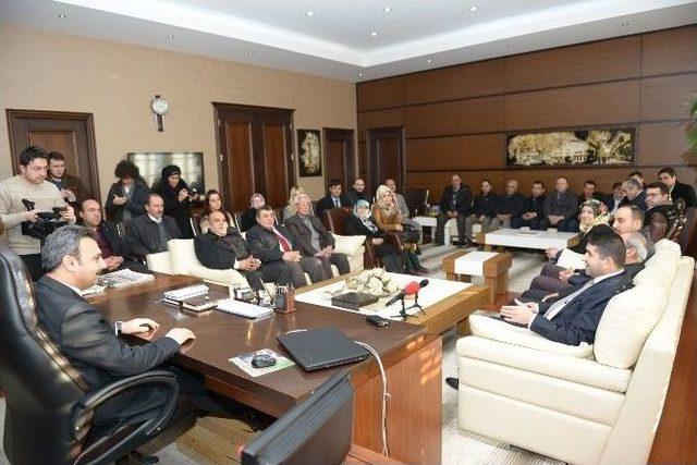 Ana&ccedil;&rsquo;tan Başkan K&uuml;lc&uuml;&rsquo;ye Ziyaret 1
