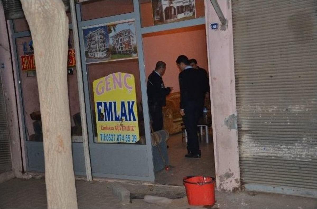 İş Yerine Silah Saldırı: 1 Yaralı
