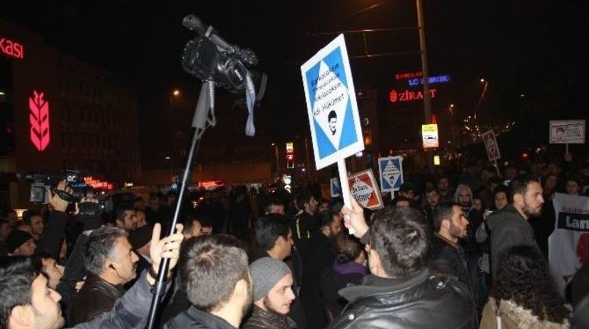 Ali İsmail Korkmaz Eyleminde Polise Pankartlı Saldırı