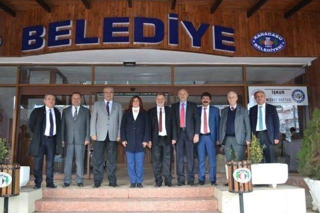 &Ccedil;er&ccedil;ioğlu Ve Chp&rsquo;li Belediye Başkanları Karacasu&rsquo;ya &Ccedil;ıkarma Yaptı 1