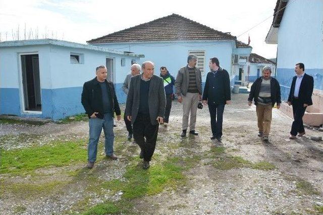 Başkan Otg&ouml;z, &Ccedil;alışmaları Yerinde İnceledi 1