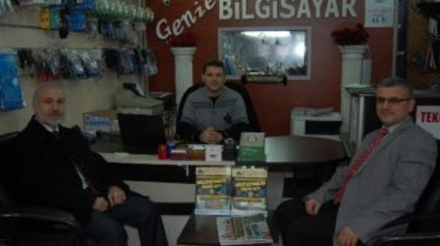 M&uuml;ft&uuml; Keskin&rsquo;den Genie Bilgisayar Hastanesine Ziyaret