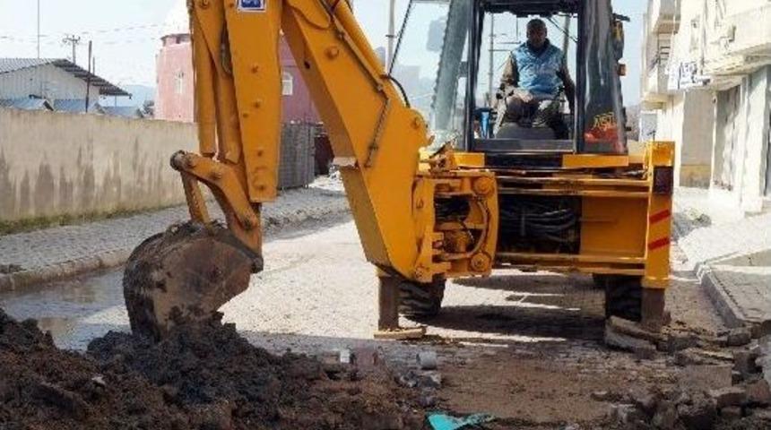 Aski Ortaklar Tanır Sokak&rsquo;ta Yağmur Suyu Hattını Yeniledi