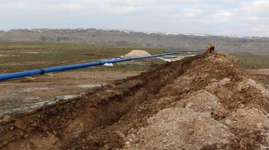 Konya&rsquo;da 2014&rsquo;te 507 Kilometre Su Ve Kanalizasyon Hattı Yapıldı