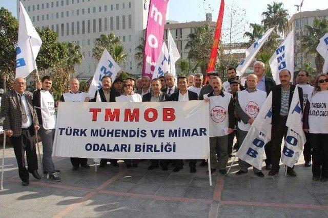 Mersinli Mimar Ve M&uuml;hendisler Torba Yasanın Reddedilmesi İ&ccedil;in Halktan Destek İstedi 1