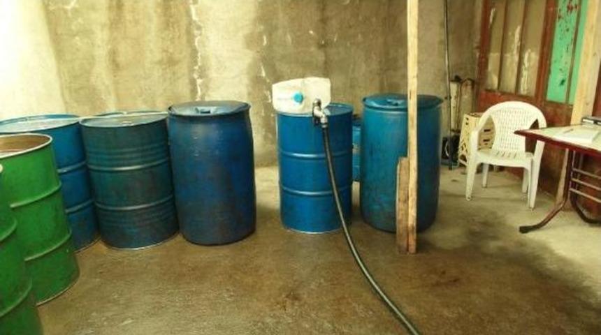 252 Litre Ka&ccedil;ak Mazot Ele Ge&ccedil;irildi