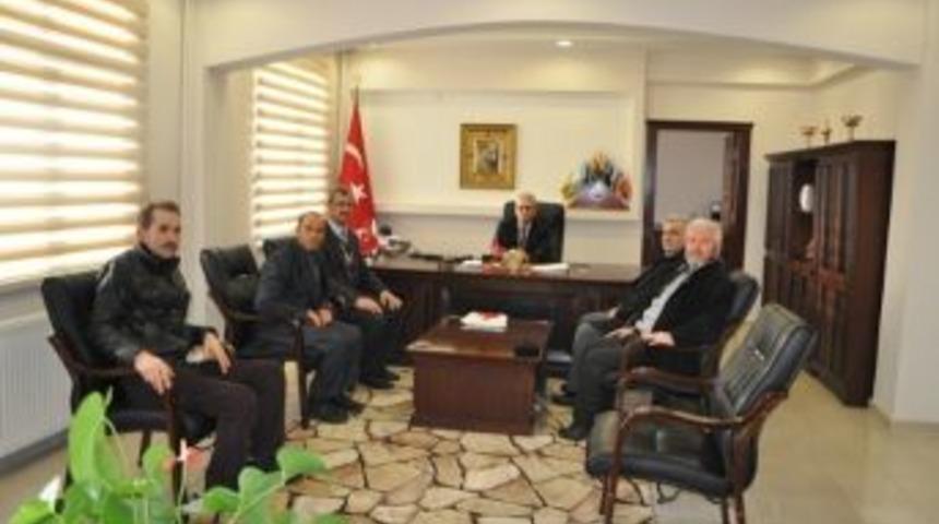 Saadet Partisi Malkara İl&ccedil;e Y&ouml;netiminden Kaymakam Halal&rsquo;a Ziyaret