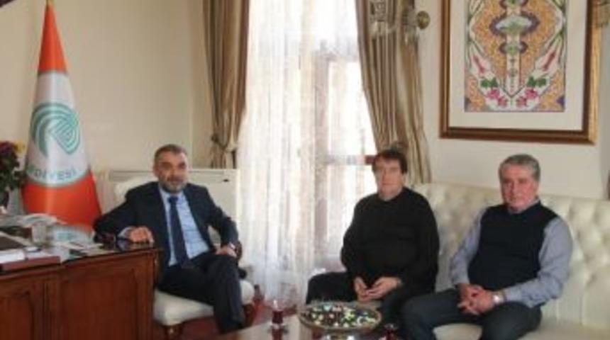 Shp Edirne Eski İl Başkanı Ertuğrul, Edirne Belediye Başkan Vekili Şahin&rsquo;i Ziyaret Etti