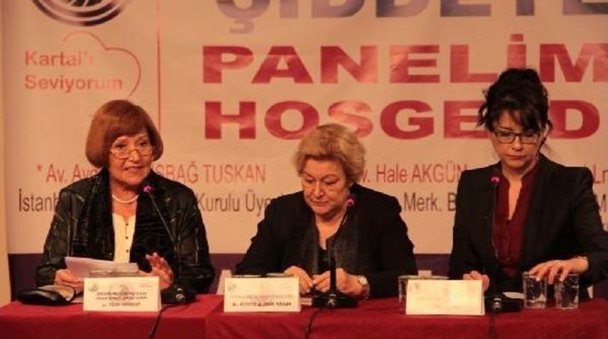 "kadına Karşı Şiddete Son" Panelinde, Kadınların Alabilecekleri &Ouml;nlemler Anlatıldı