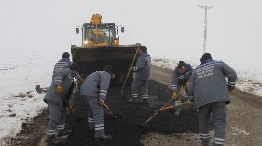 Eskişehir&rsquo;de Yol &Ccedil;alışmaları