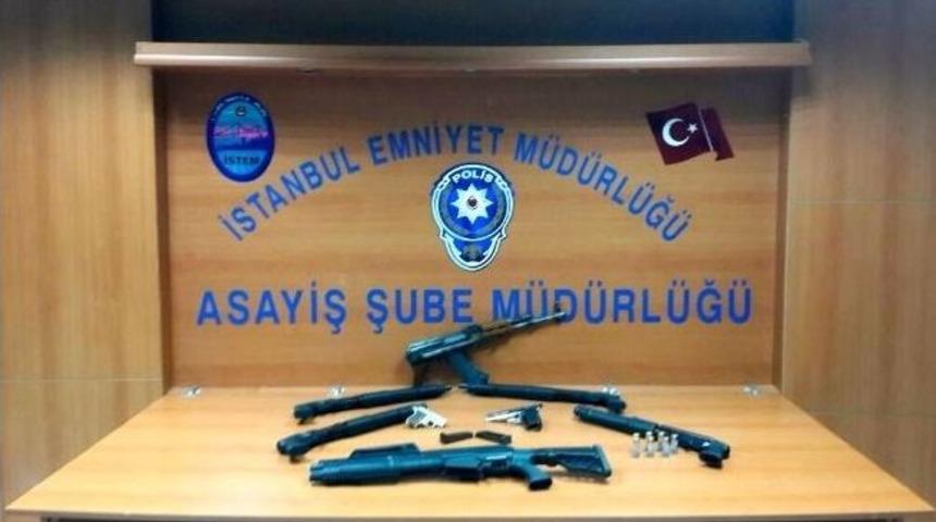 Hırsızlık Operasyonunda 1 Kaleşnikof Ve 5 Pompalı T&uuml;fek Ele Ge&ccedil;irildi