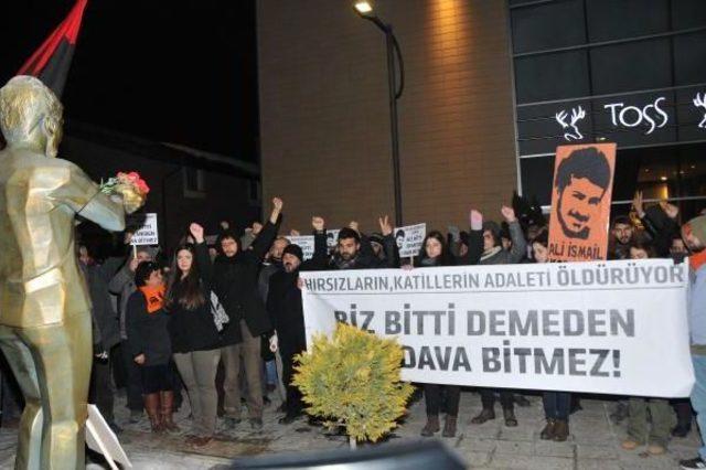 Kararı Protesto Eden Grup, Ali İsmail'in Dövüldüğü Yere Yürüdüler