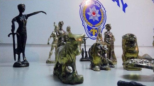 Aksaray&rsquo;da Tarihi Eser Operasyonu 2