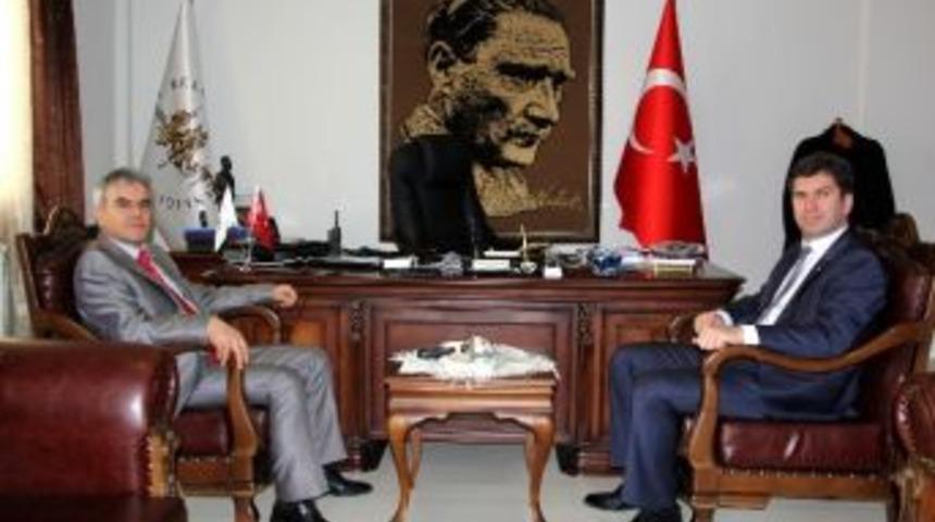 İl Emniyet M&uuml;d&uuml;r&uuml; Taşlı&rsquo;dan Veda Ziyareti