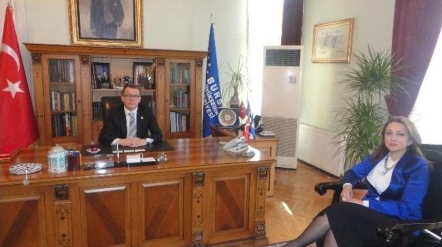 İş D&uuml;nyasının Başkanı Bursa&rsquo;da