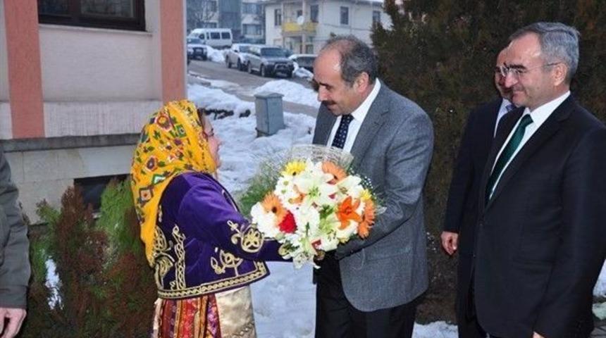 Orman Genel M&uuml;d&uuml;r&uuml; &Uuml;zmez, Kastamonu&rsquo;ya Geldi